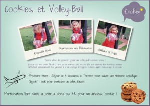 Cookies et Volley ball